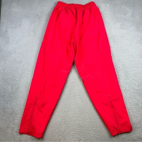 Mizuno Windbreaker Pants Adult Large Pink Swishy Drawstring Mesh Lined Nylon NEW - Picture 4 of 16